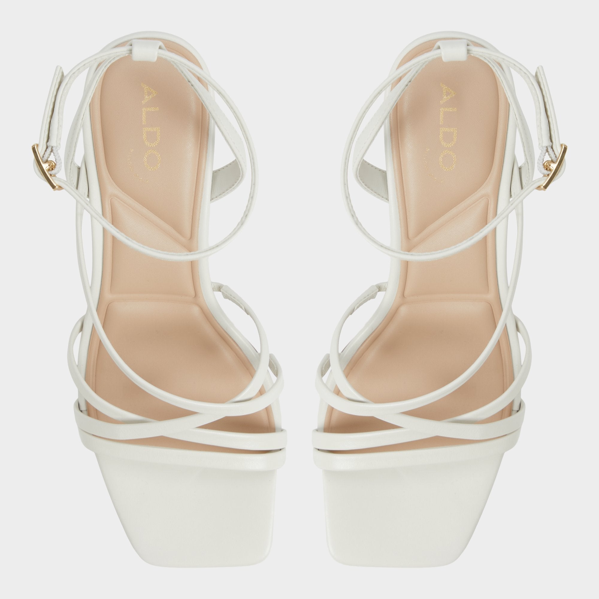 Other white Esther Other White Women's Block heels - Strappy heeled sandal, Block heel | Aldo