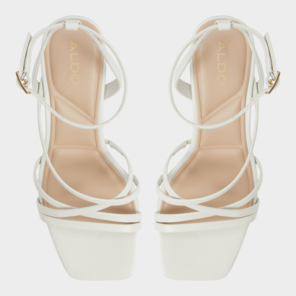 Other white Esther Other White Women's Block heels - Strappy heeled sandal, Block heel | Aldo
