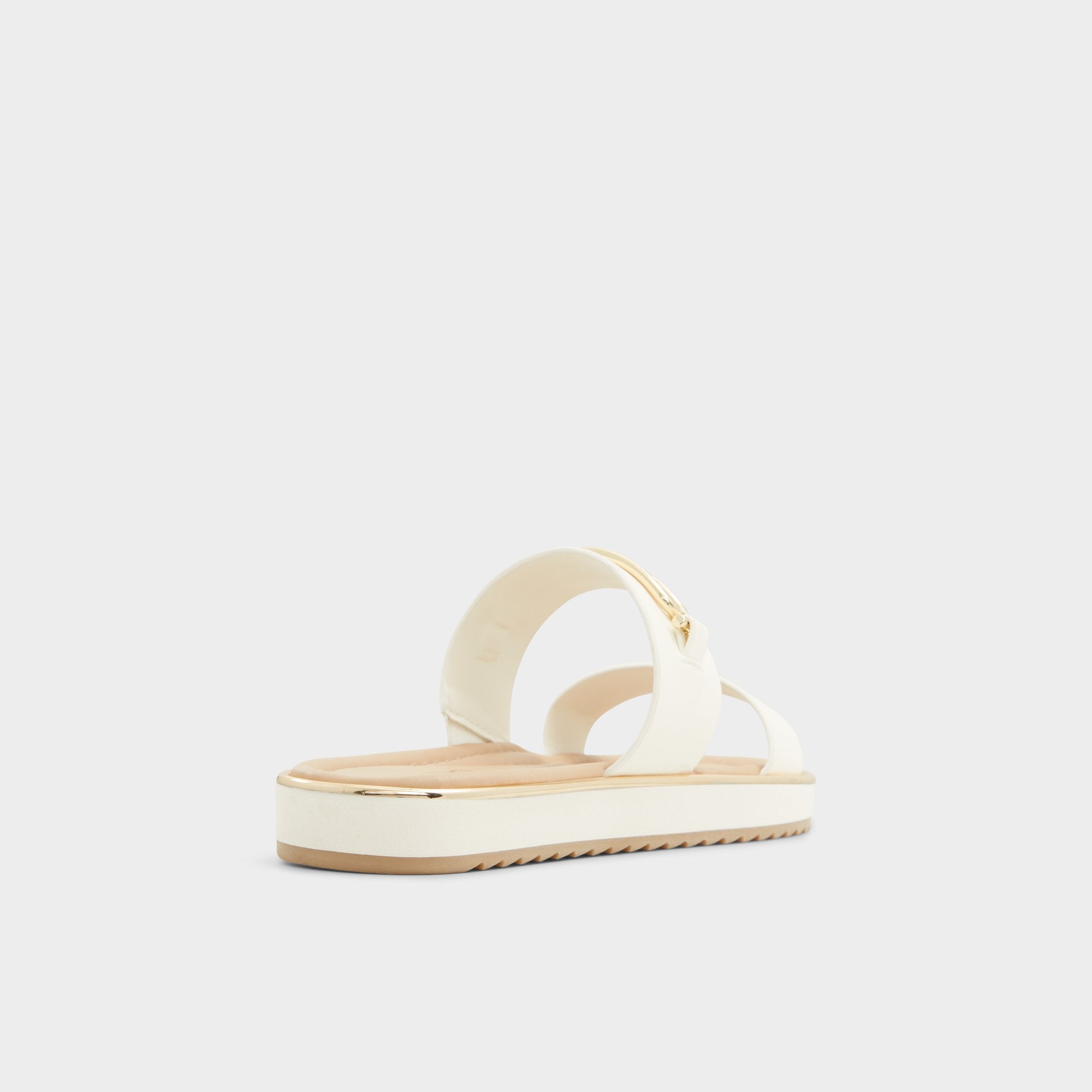 White Lagoon White Women's Strappy sandals - Slide sandal, Footbed sandal | Aldo