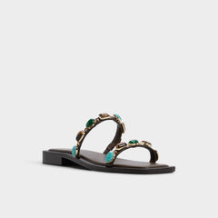 Dark brown Sapphira in Dark Brown 14189967 - Slide sandal | Aldo