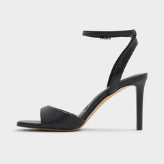 Black Sake Black Women's Strappy sandals - Strappy heeled sandal | Aldo