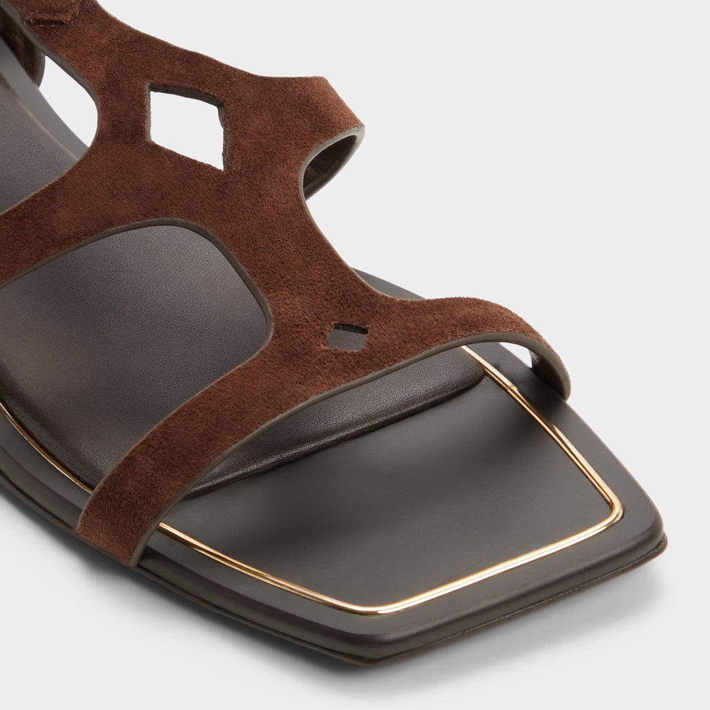 Dark brown Marisea in Dark Brown - Gladiator sandal | Aldo