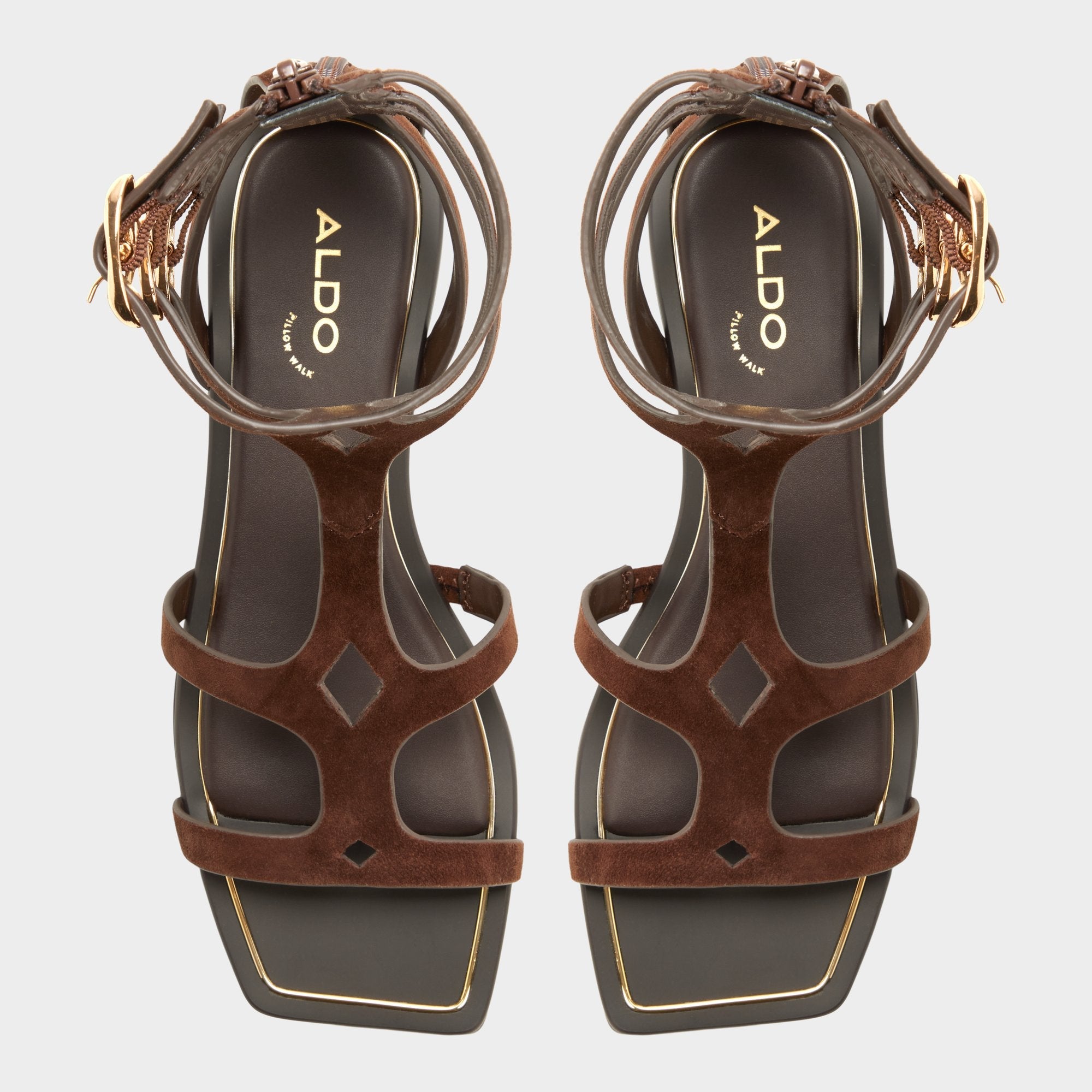 Dark brown Marisea in Dark Brown - Gladiator sandal | Aldo