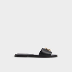 Black Biggin in Black - Slide sandal | Aldo