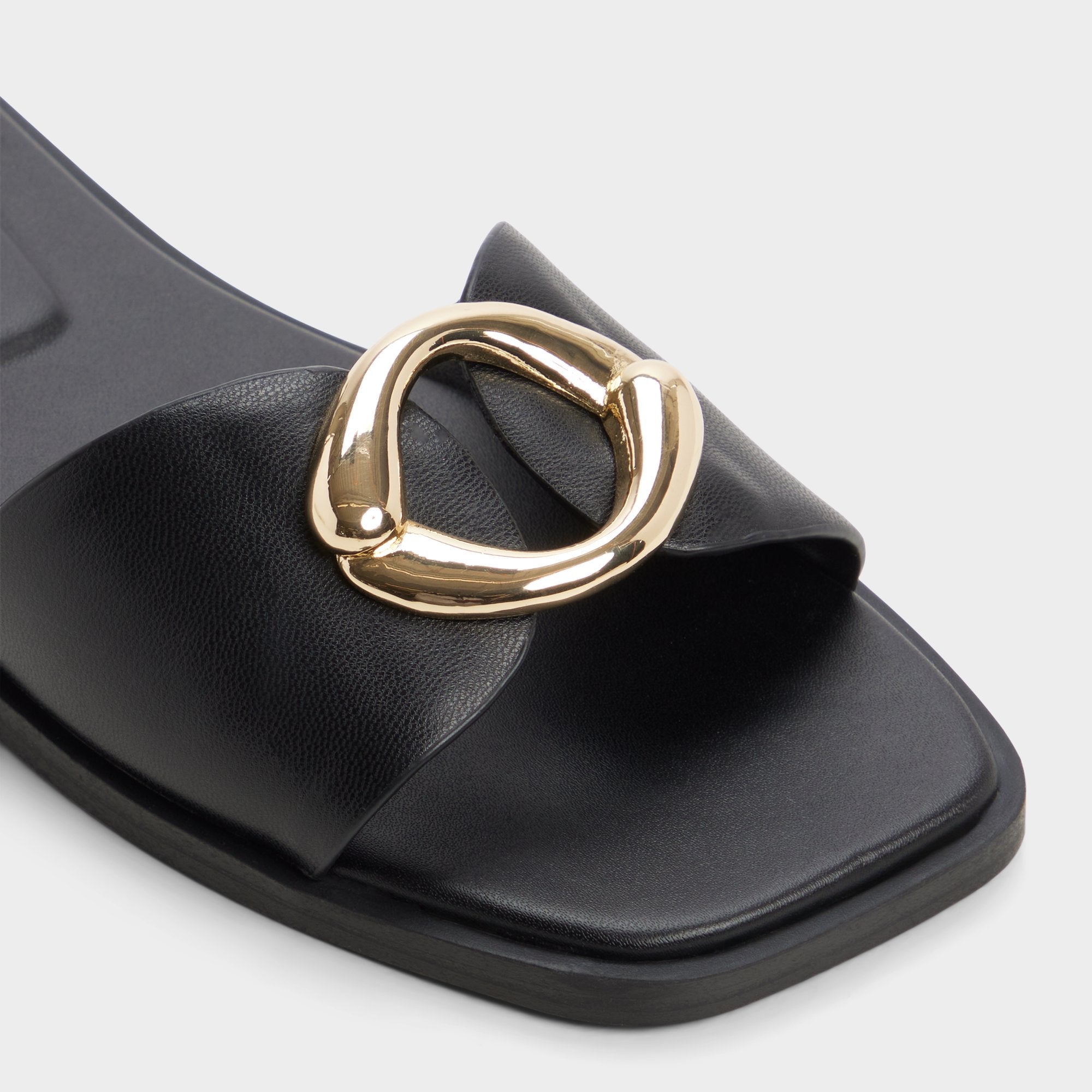 Black Biggin in Black - Slide sandal | Aldo