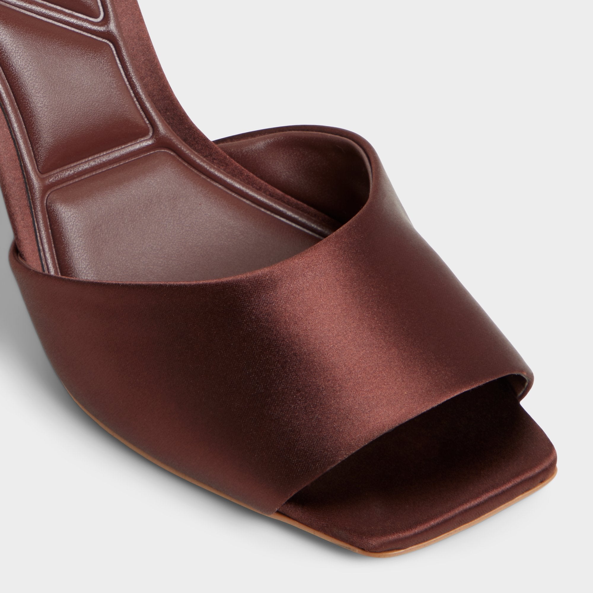 Dark brown Kaiasien in Dark Brown 14151897 - Strappy heeled sandal, Stiletto heel | Aldo