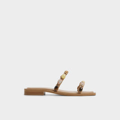 Medium beige Sapphira in Medium Beige 14213541 - Slide sandal | Aldo