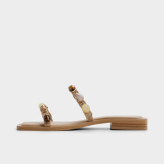 Medium beige Sapphira in Medium Beige 14213541 - Slide sandal | Aldo