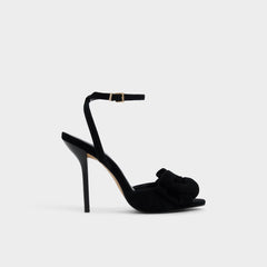 Other black Tinsletta in Other Black - Strappy heeled sandal, Stiletto heel | Aldo