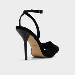 Other black Tinsletta in Other Black - Strappy heeled sandal, Stiletto heel | Aldo