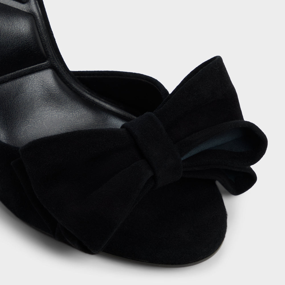 Other black Tinsletta in Other Black - Strappy heeled sandal, Stiletto heel | Aldo