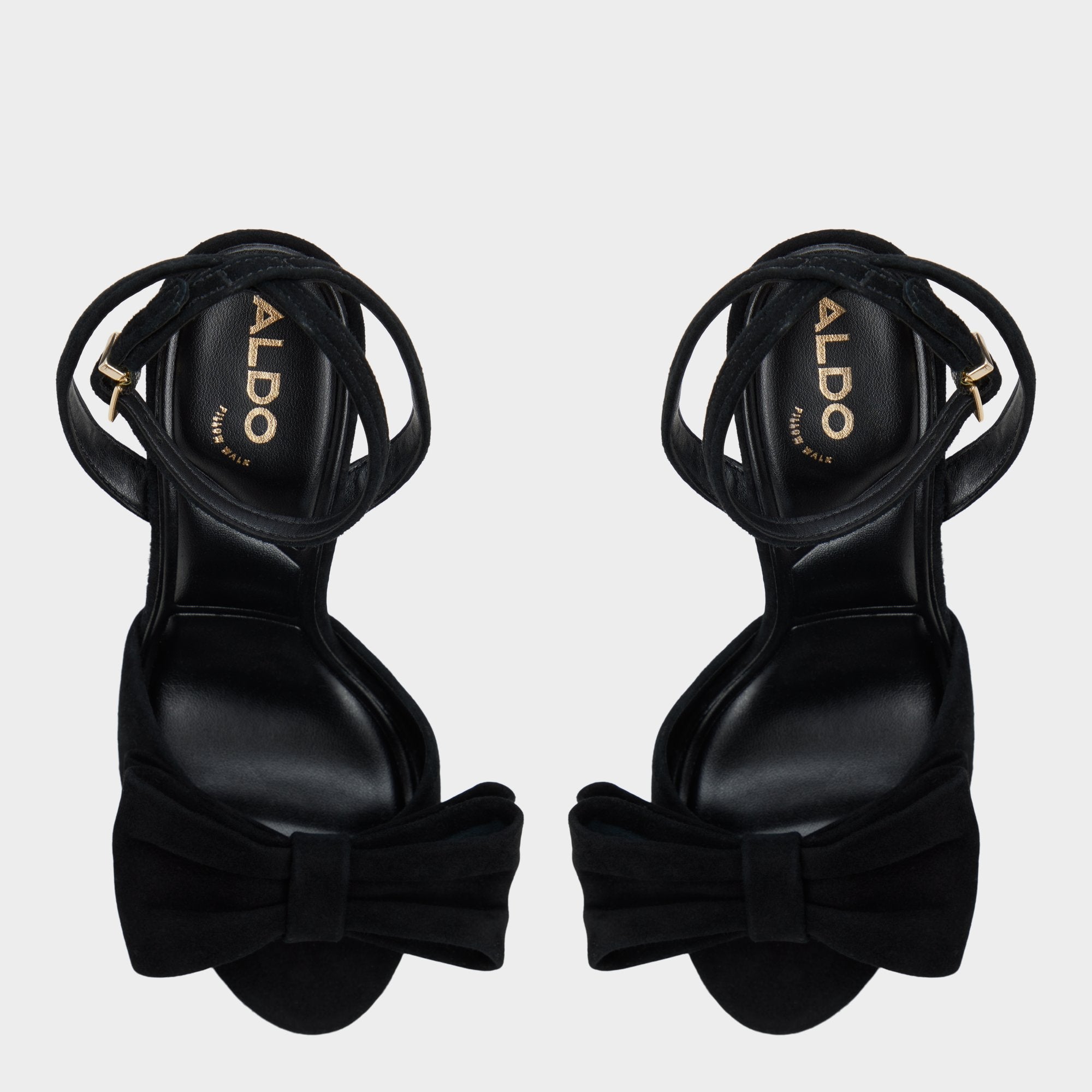 Other black Tinsletta in Other Black - Strappy heeled sandal, Stiletto heel | Aldo