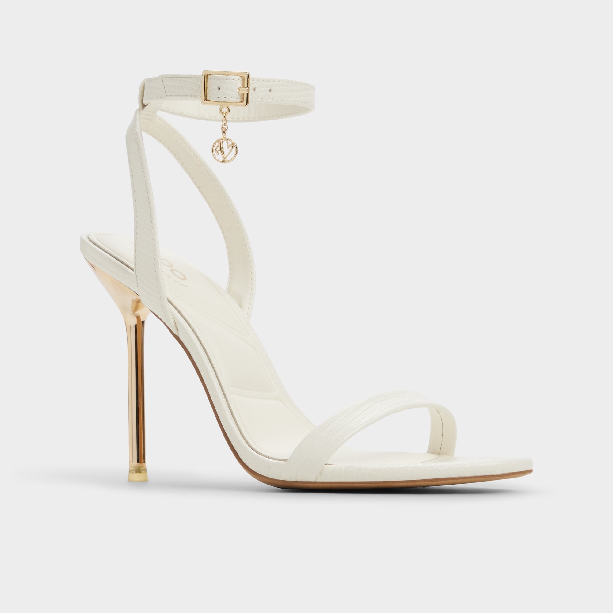 White Maristou-xt White Women's Heeled sandals - Strappy heeled sandal, Stiletto heel | Aldo