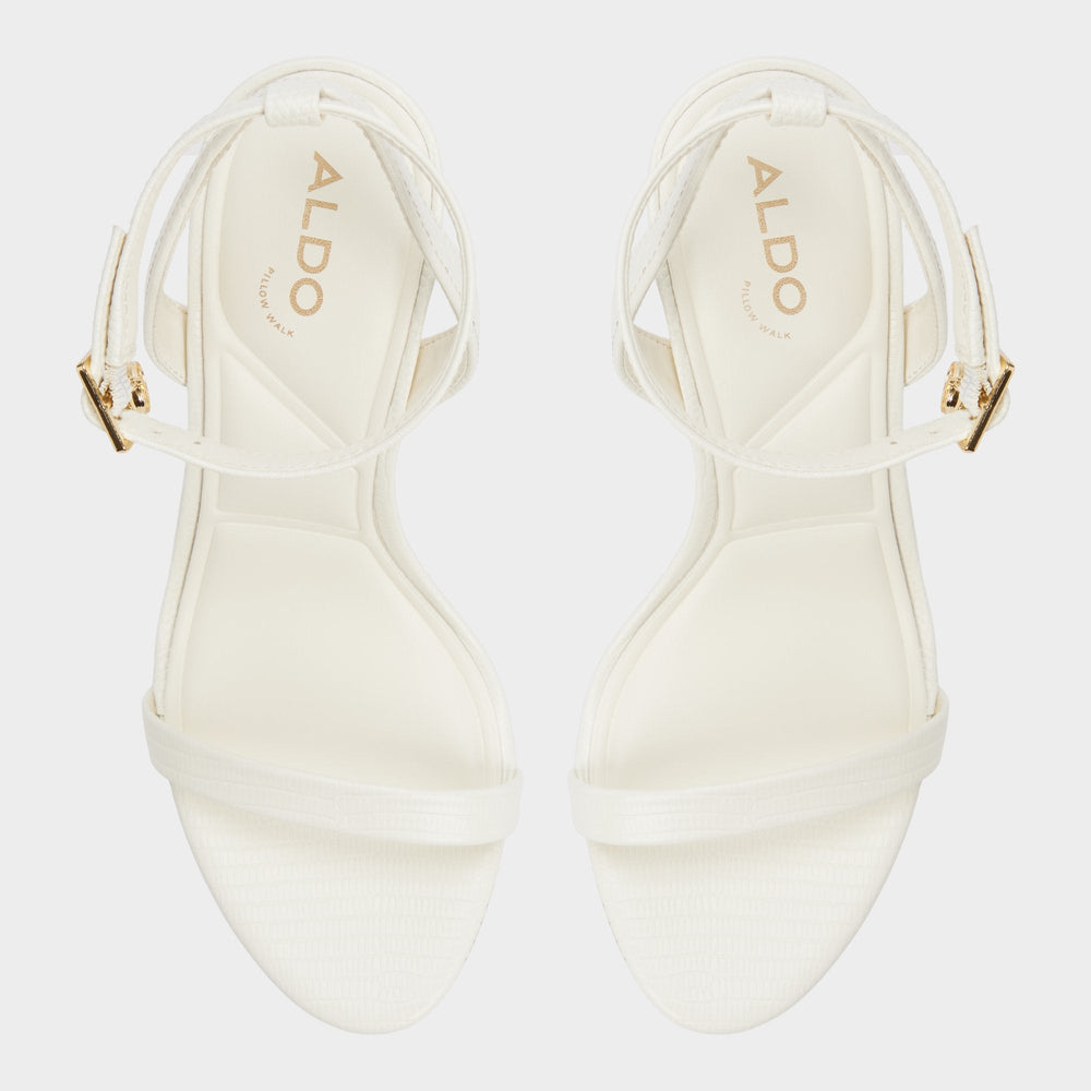White Maristou-xt White Women's Heeled sandals - Strappy heeled sandal, Stiletto heel | Aldo