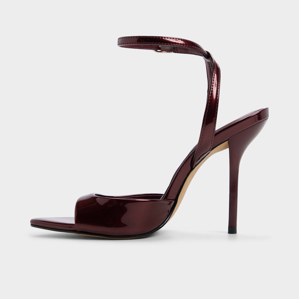 Medium red Forevermore in Medium Red - Strappy heeled sandal, Stiletto heel | Aldo