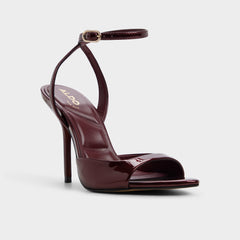 Medium red Forevermore in Medium Red - Strappy heeled sandal, Stiletto heel | Aldo