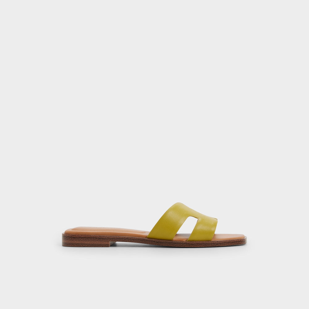 Other yellow Itsandal in Other Yellow - Slide sandal | Aldo