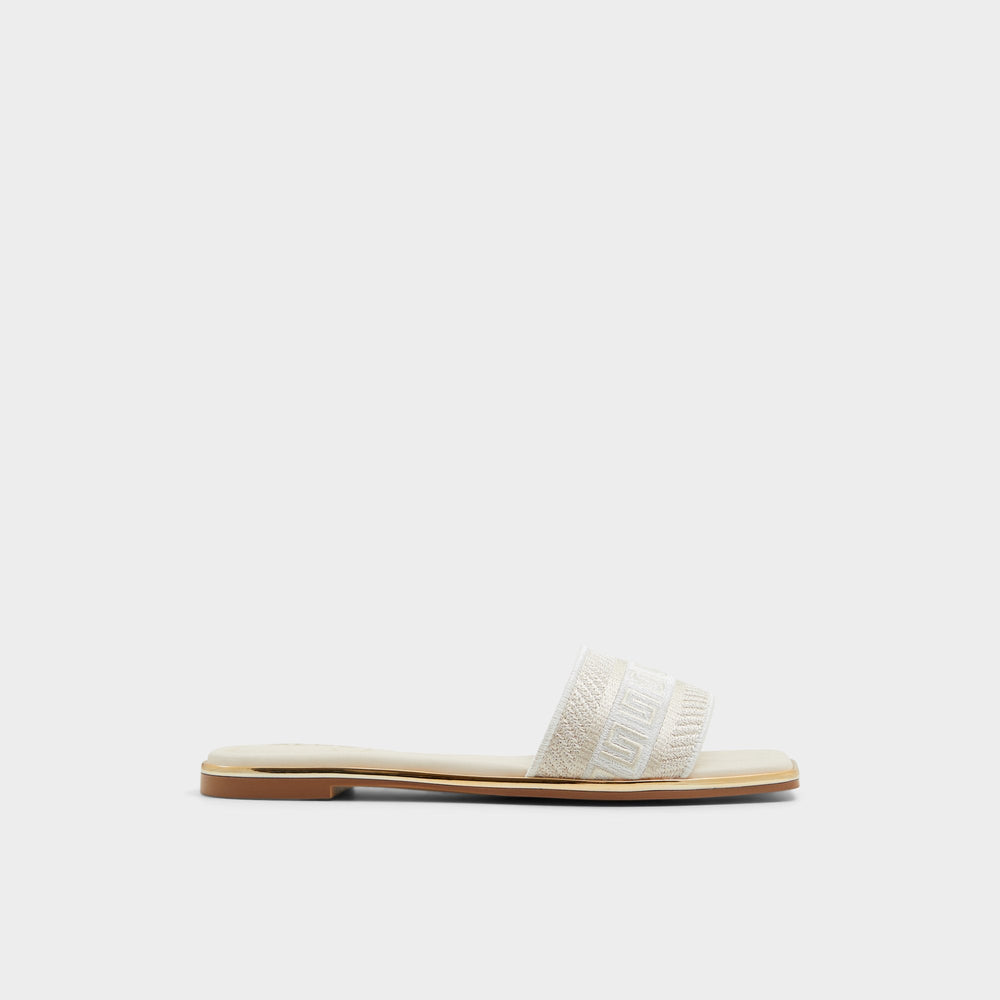 Other beige Oceania Other Beige Women's Flats - Slide sandal | Aldo