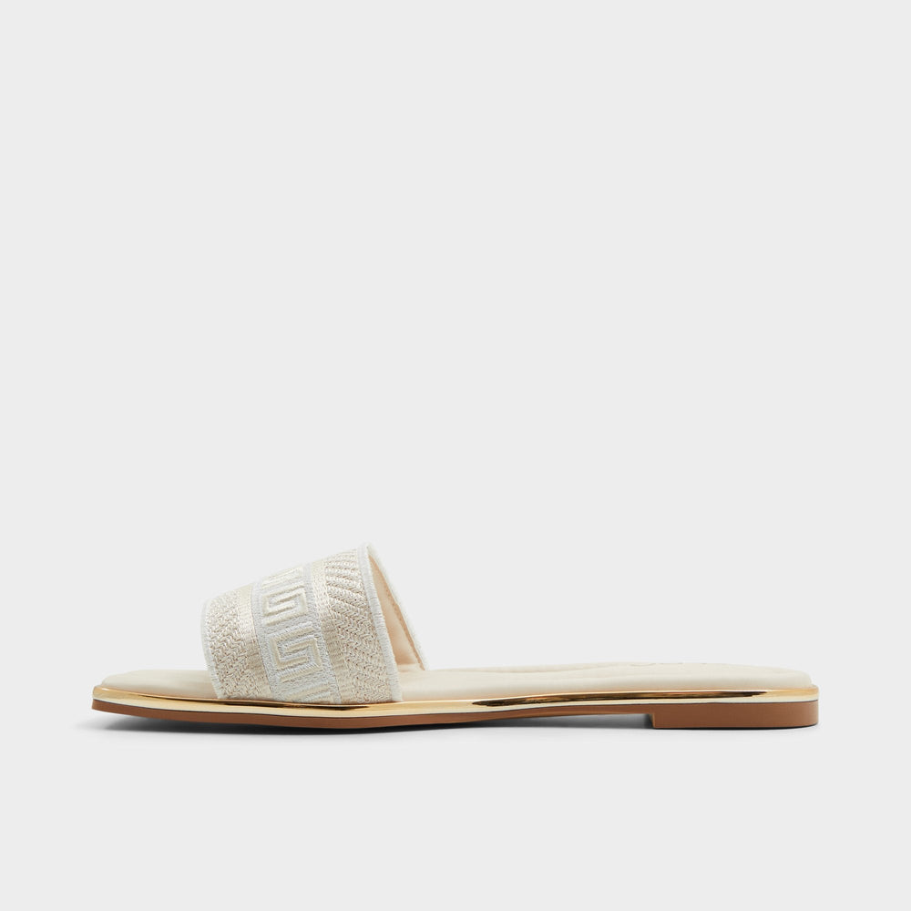 Other beige Oceania Other Beige Women's Flats - Slide sandal | Aldo