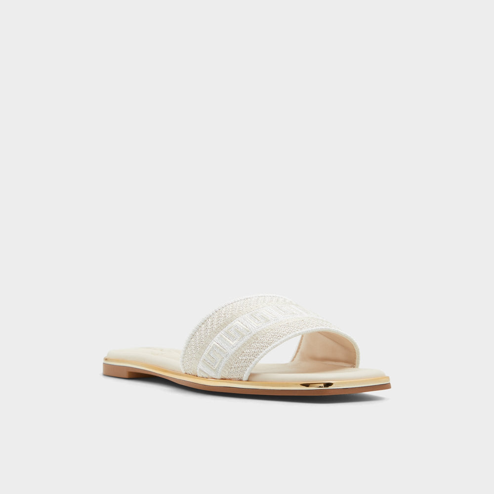 Other beige Oceania Other Beige Women's Flats - Slide sandal | Aldo