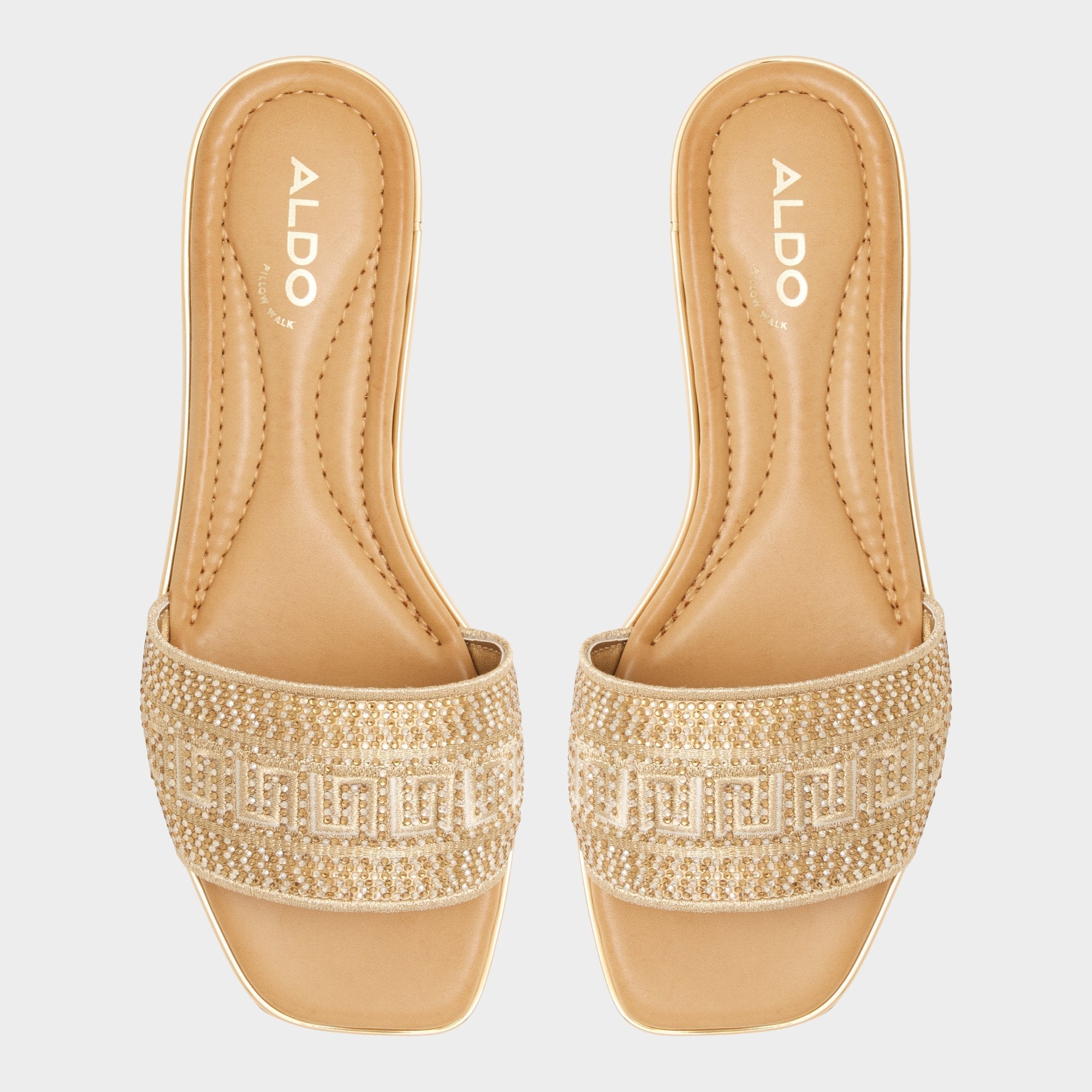 Gold Oceania in Gold 13747178 - Slide sandal | Aldo