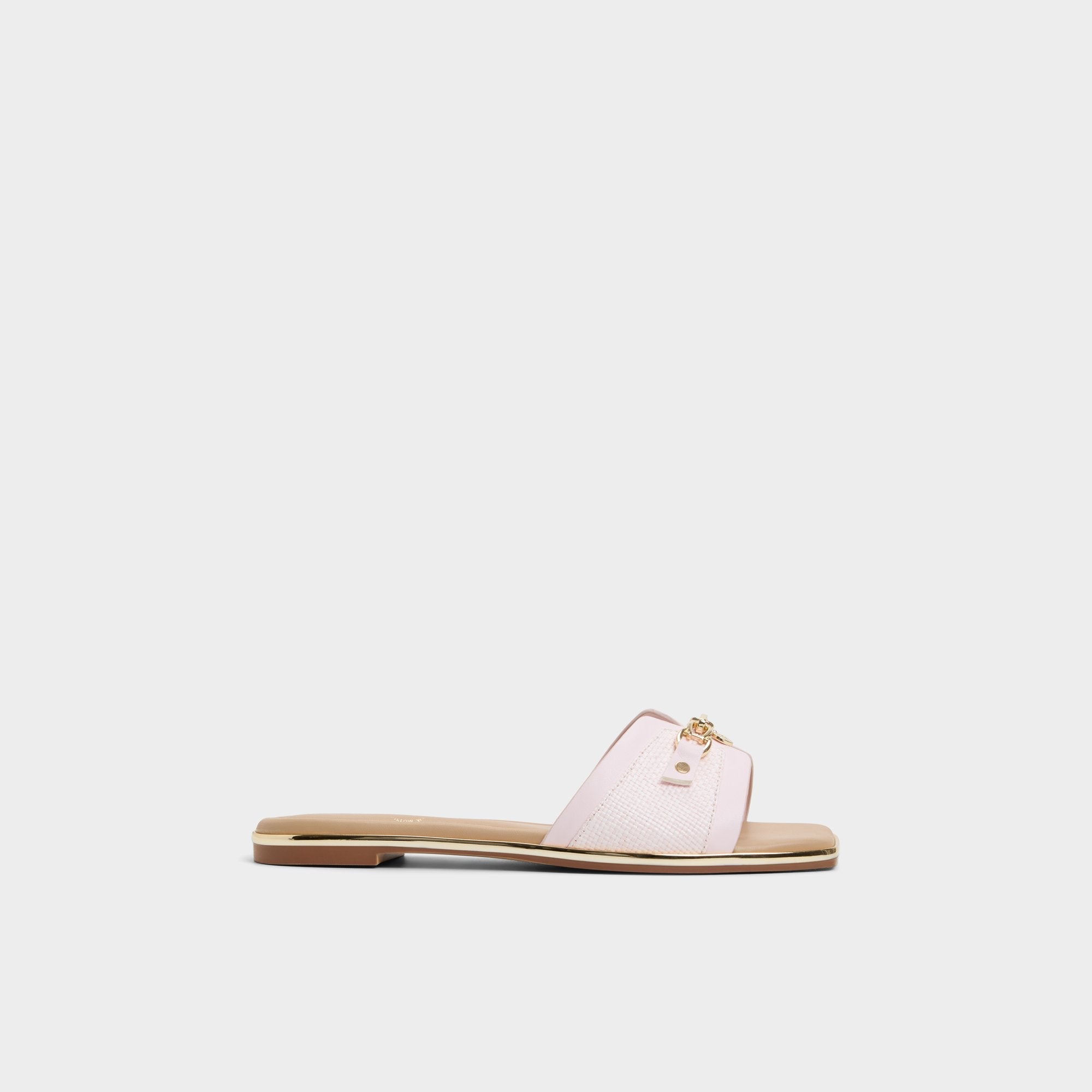 Light Pink Alamassi Light Pink Women's Flats - Slide sandal | Aldo