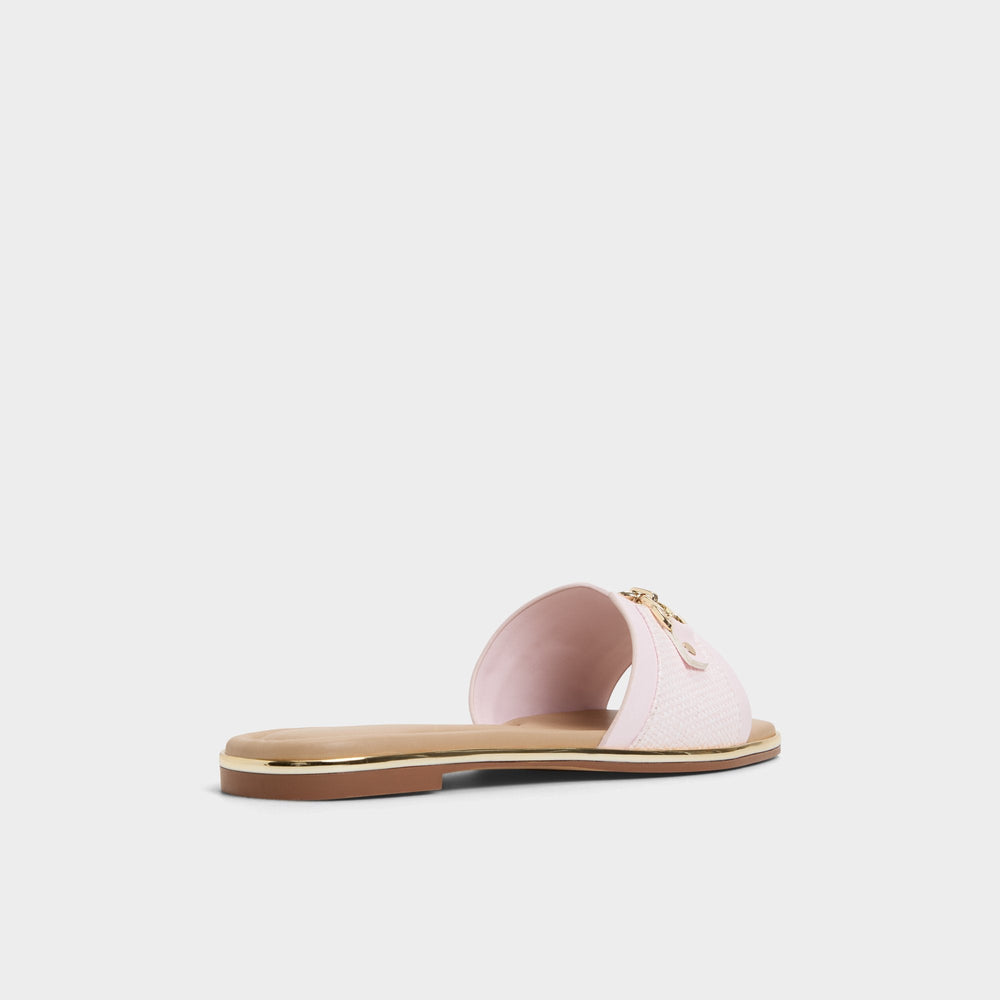 Light Pink Alamassi Light Pink Women's Flats - Slide sandal | Aldo