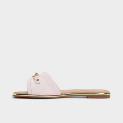 Light Pink Alamassi Light Pink Women's Flats - Slide sandal | Aldo