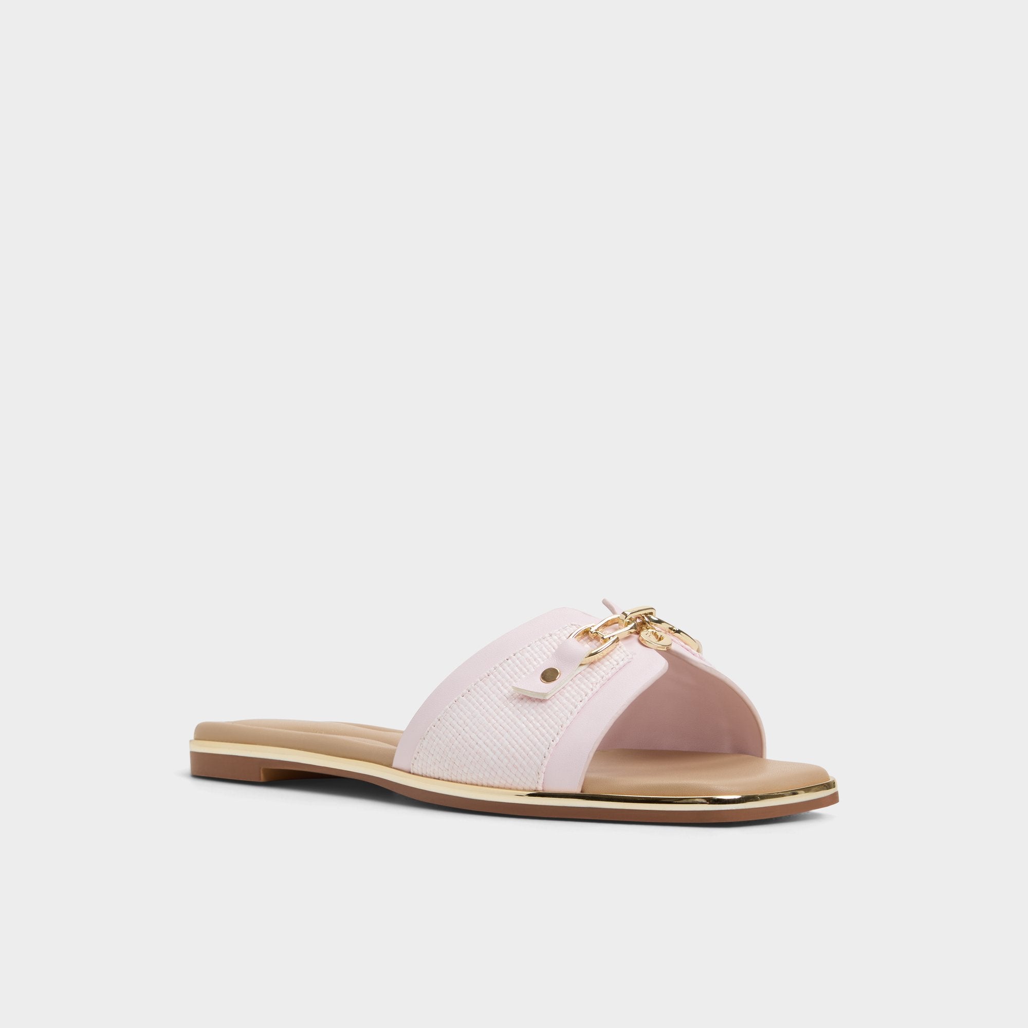 Light Pink Alamassi Light Pink Women's Flats - Slide sandal | Aldo