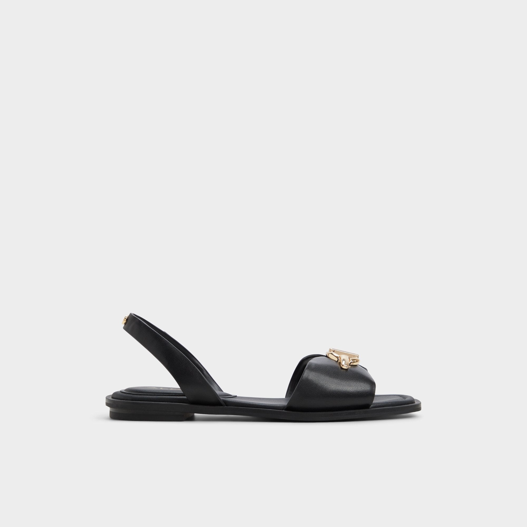 Black Goassi Black Women's Flats - Flat sandal | Aldo