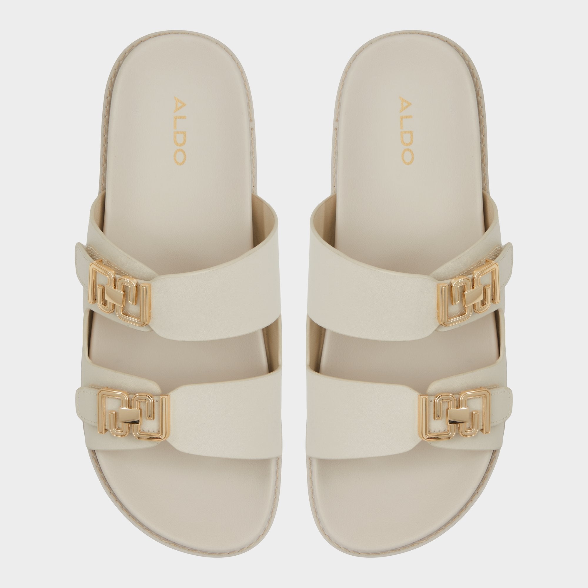 Other white Alessie Other White Women's Footbed sandals - Footbed sandal, Footbed sandal | Aldo