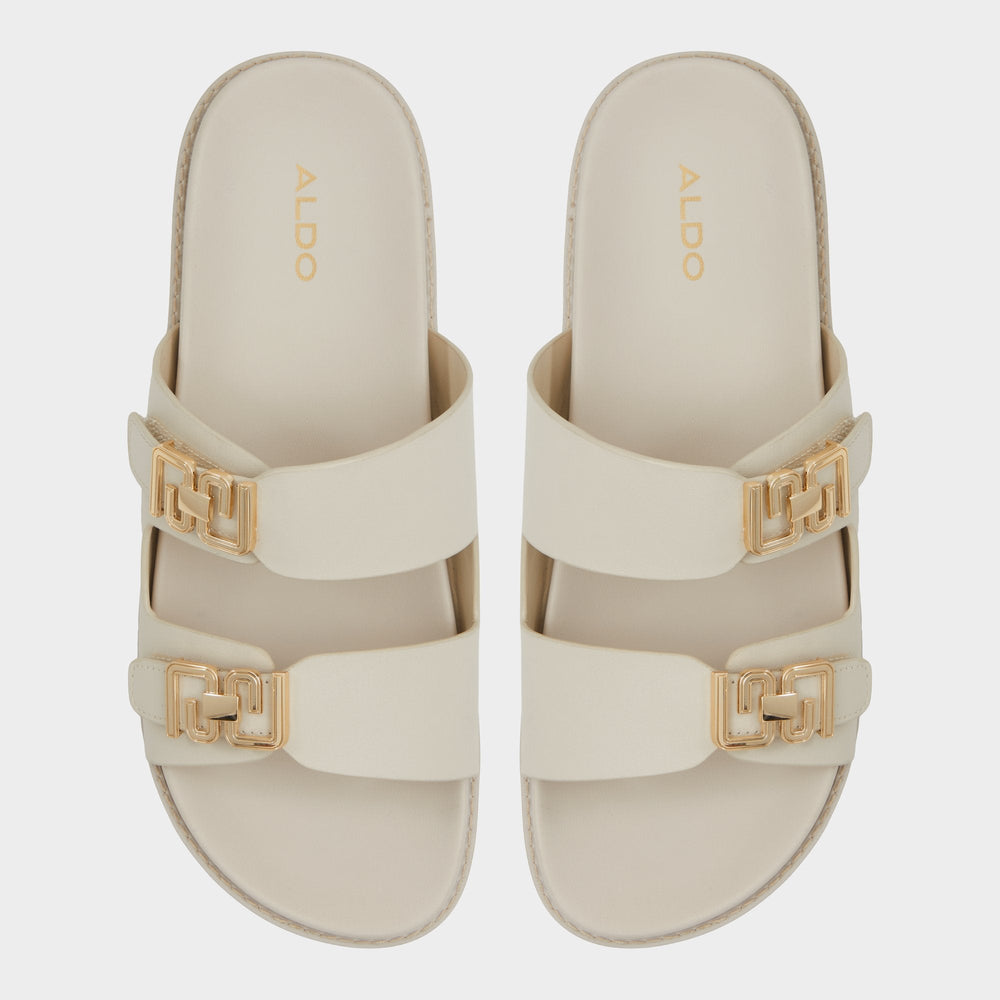 Other white Alessie Other White Women's Footbed sandals - Footbed sandal, Footbed sandal | Aldo