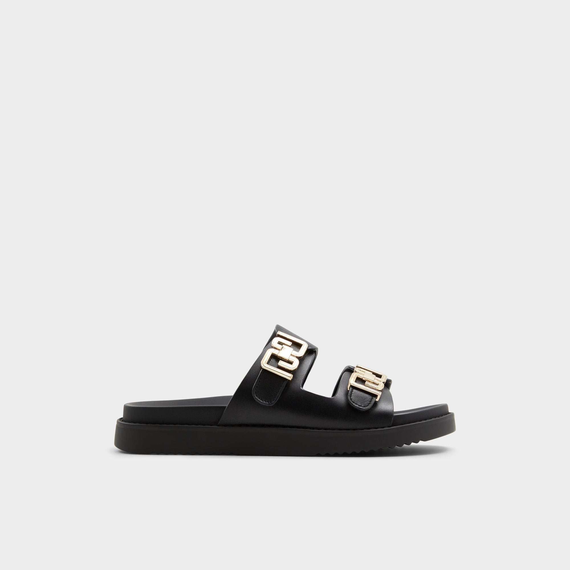 Black Alessie Black Women's Footbed sandals - Footbed sandal, Footbed sandal | Aldo