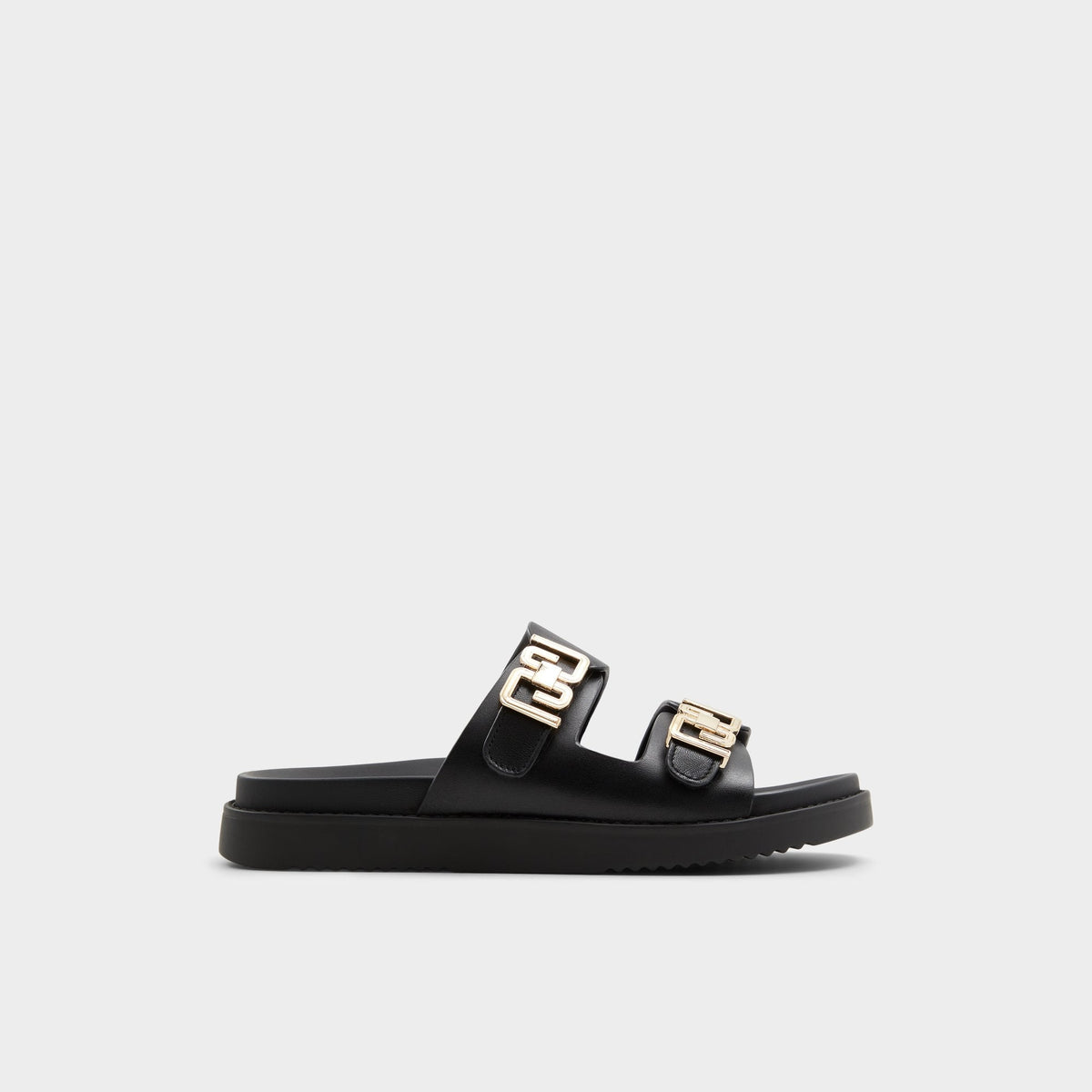 Black Alessie Black Women's Footbed sandals - Footbed sandal, Footbed sandal | Aldo