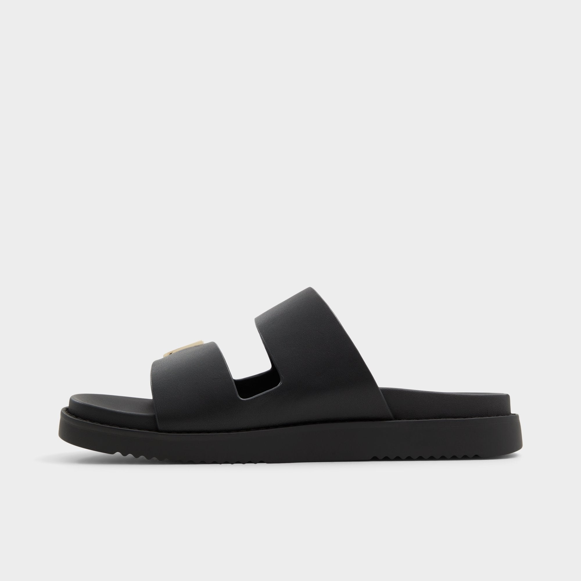 Black Alessie Black Women's Footbed sandals - Footbed sandal, Footbed sandal | Aldo