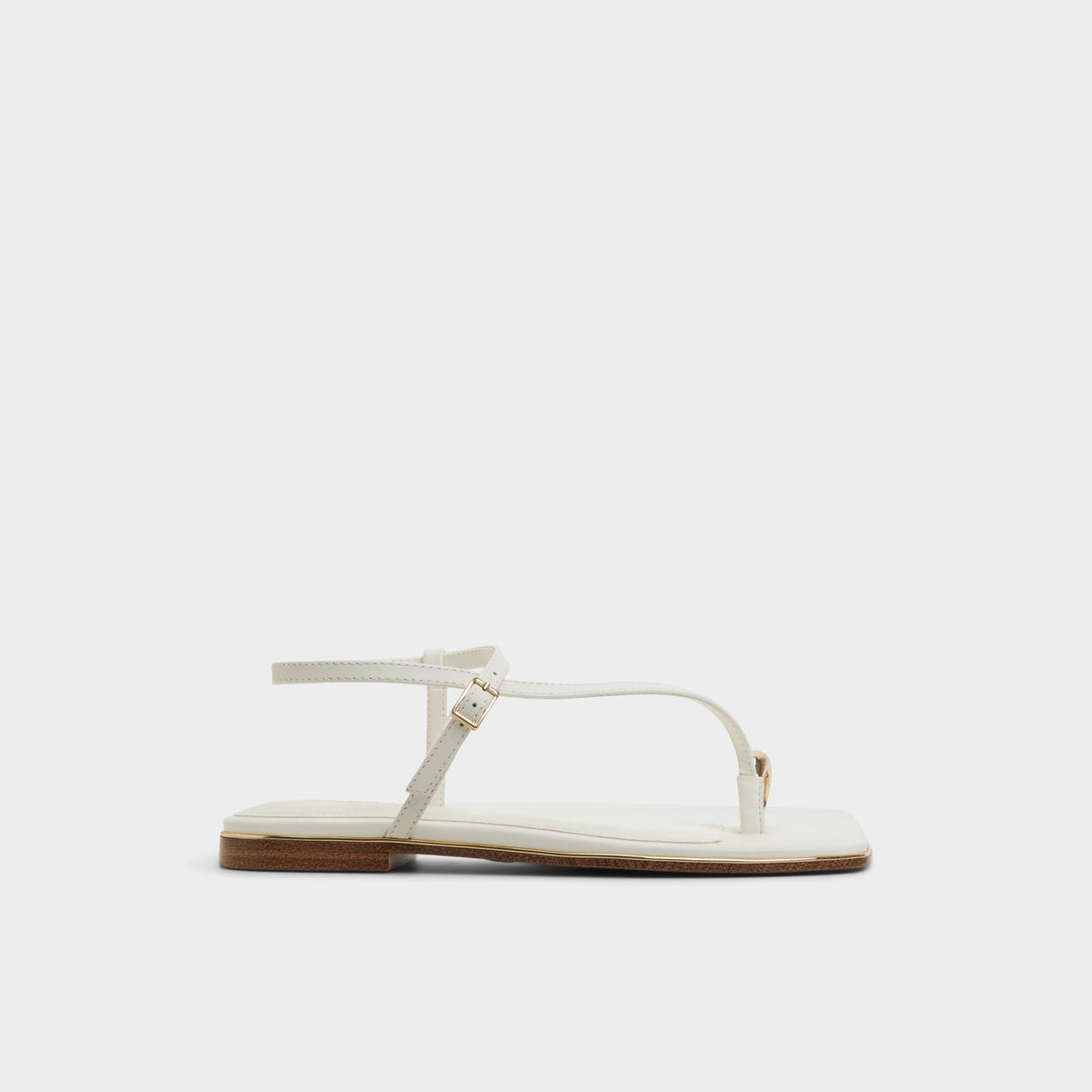 White Jomalina White Women's Flats - Strappy flat sandal | Aldo