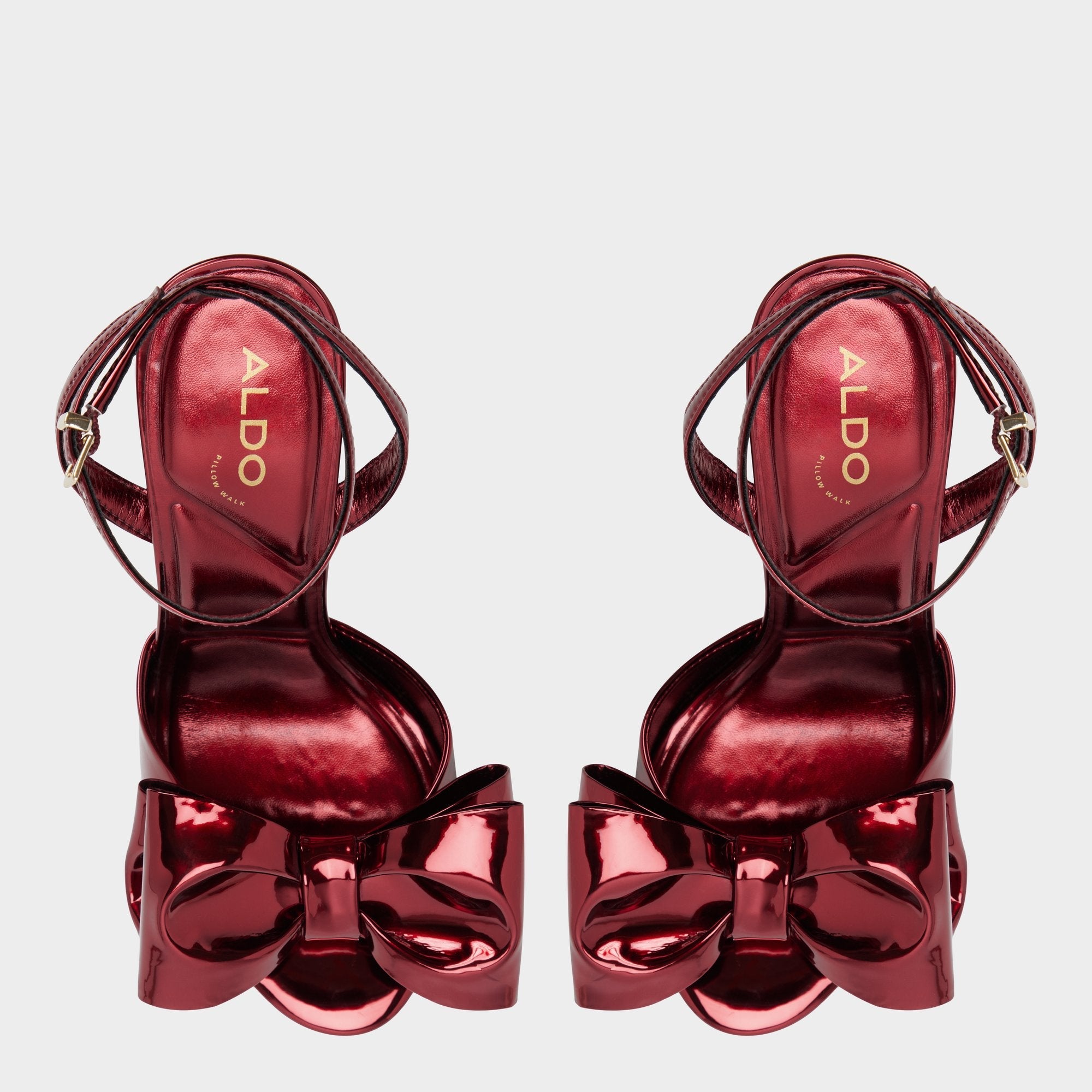 Medium red Tinsletta in Medium Red - Heeled sandal, Stiletto heel | Aldo