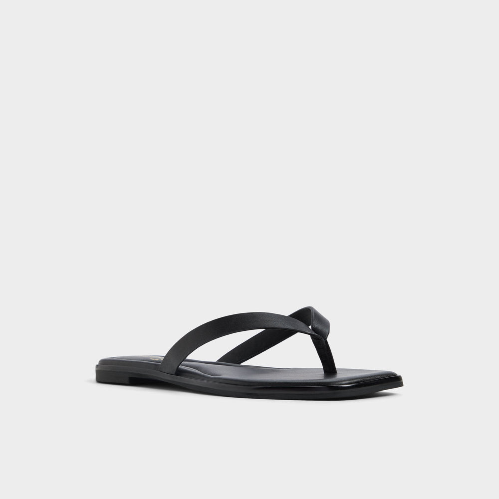 Black Theao Black Women's Flats - Flip flop | Aldo