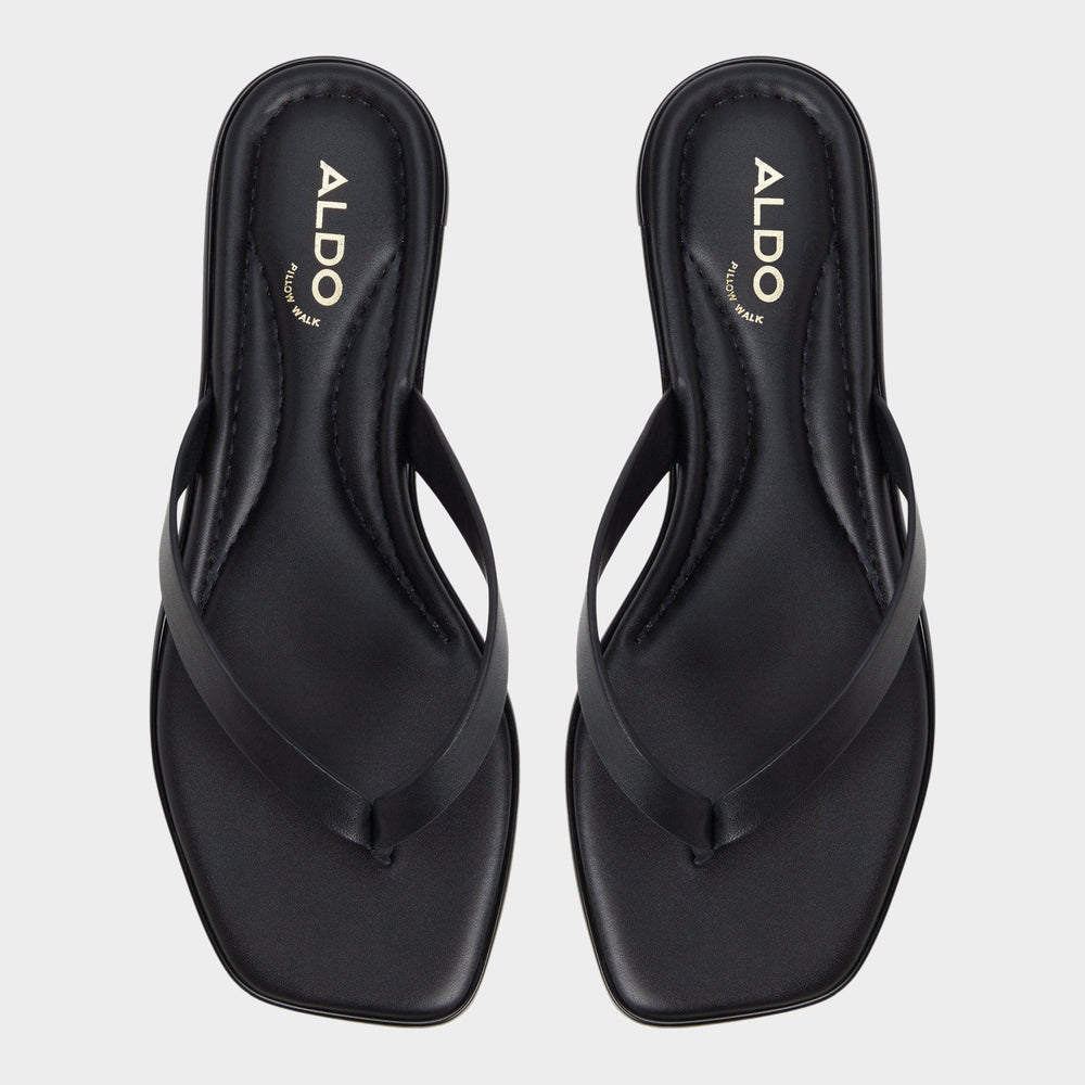 Black Theao Black Women's Flats - Flip flop | Aldo