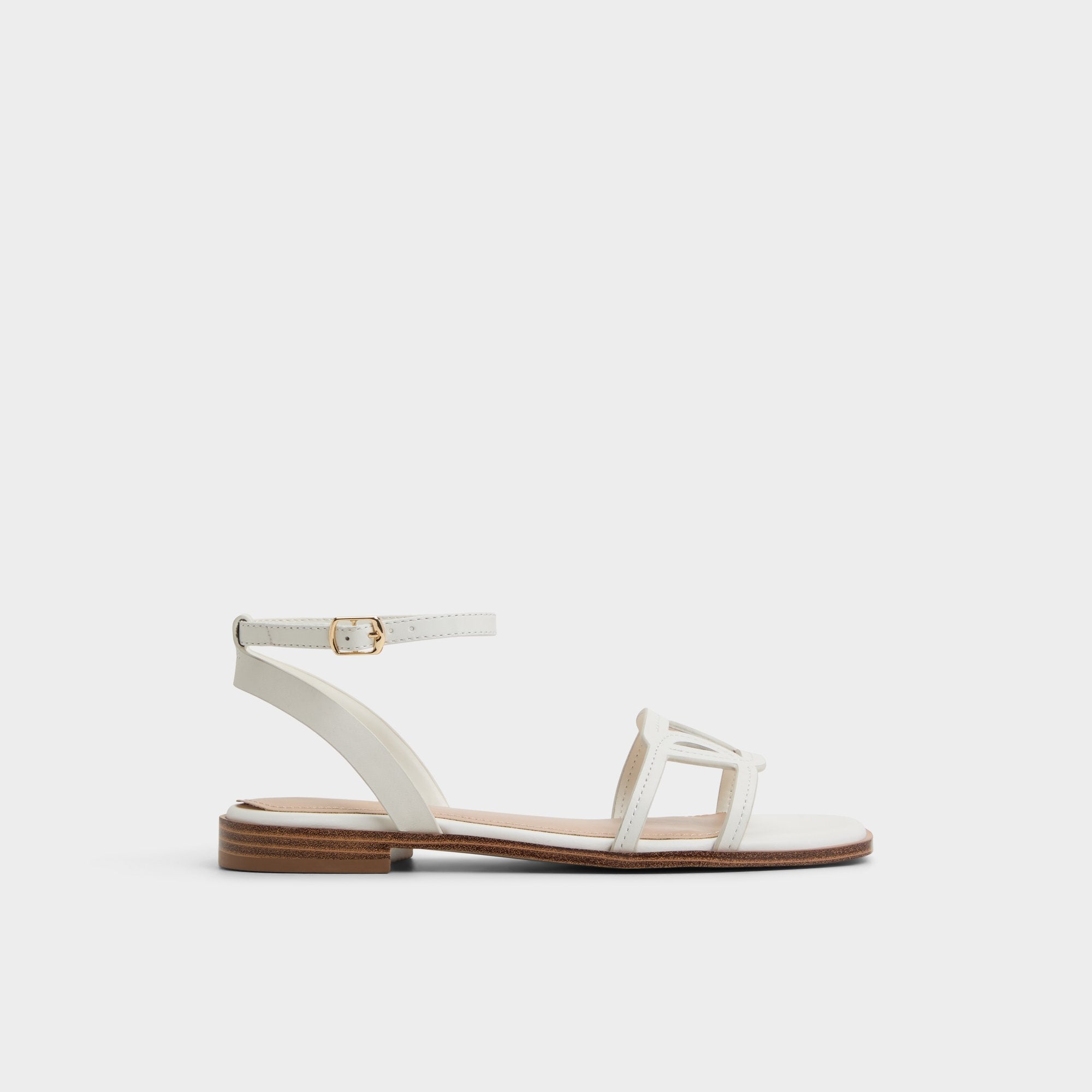 White Greengrove White Women's Flats - Flat sandal | Aldo