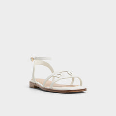 White Greengrove White Women's Flats - Flat sandal | Aldo