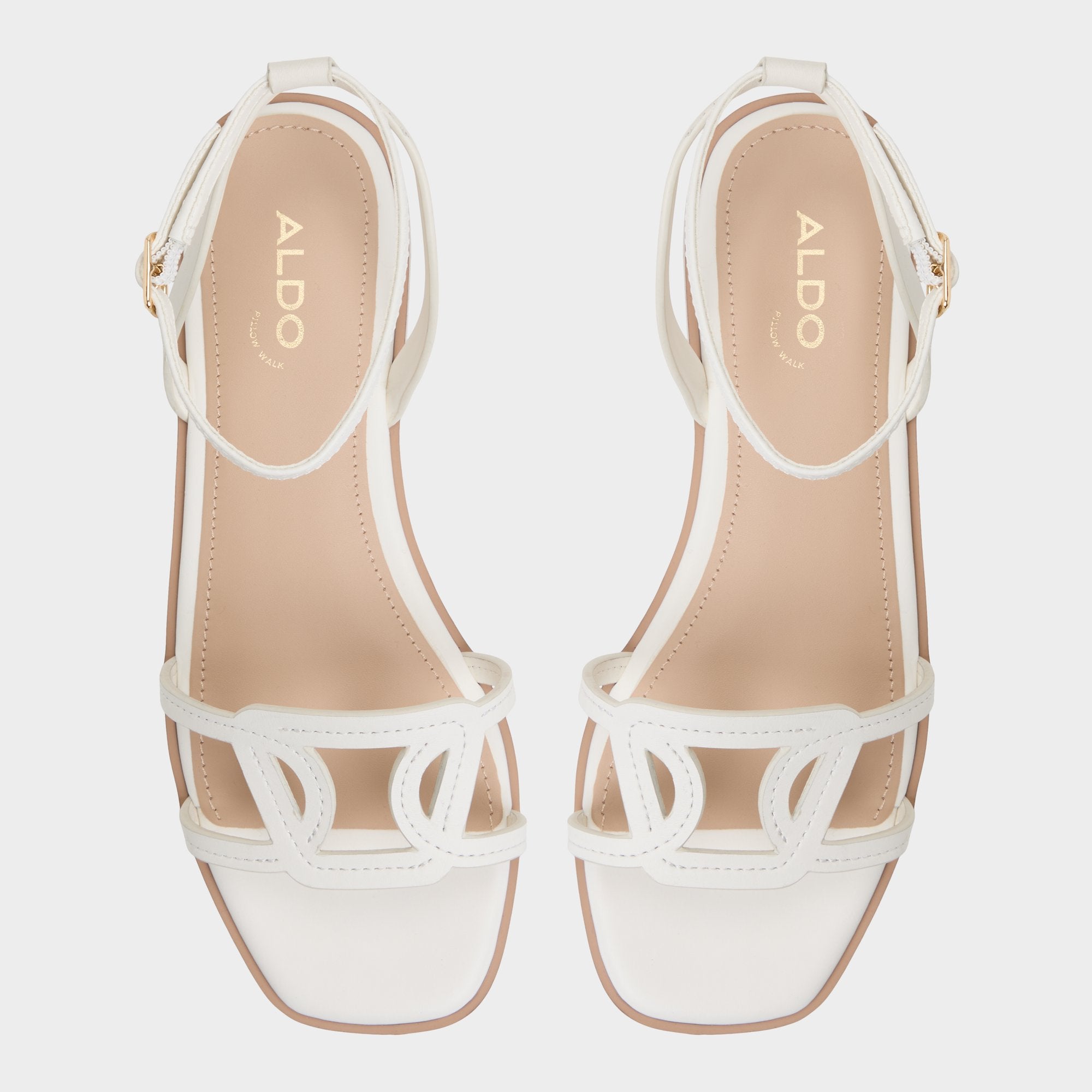 White Greengrove White Women's Flats - Flat sandal | Aldo