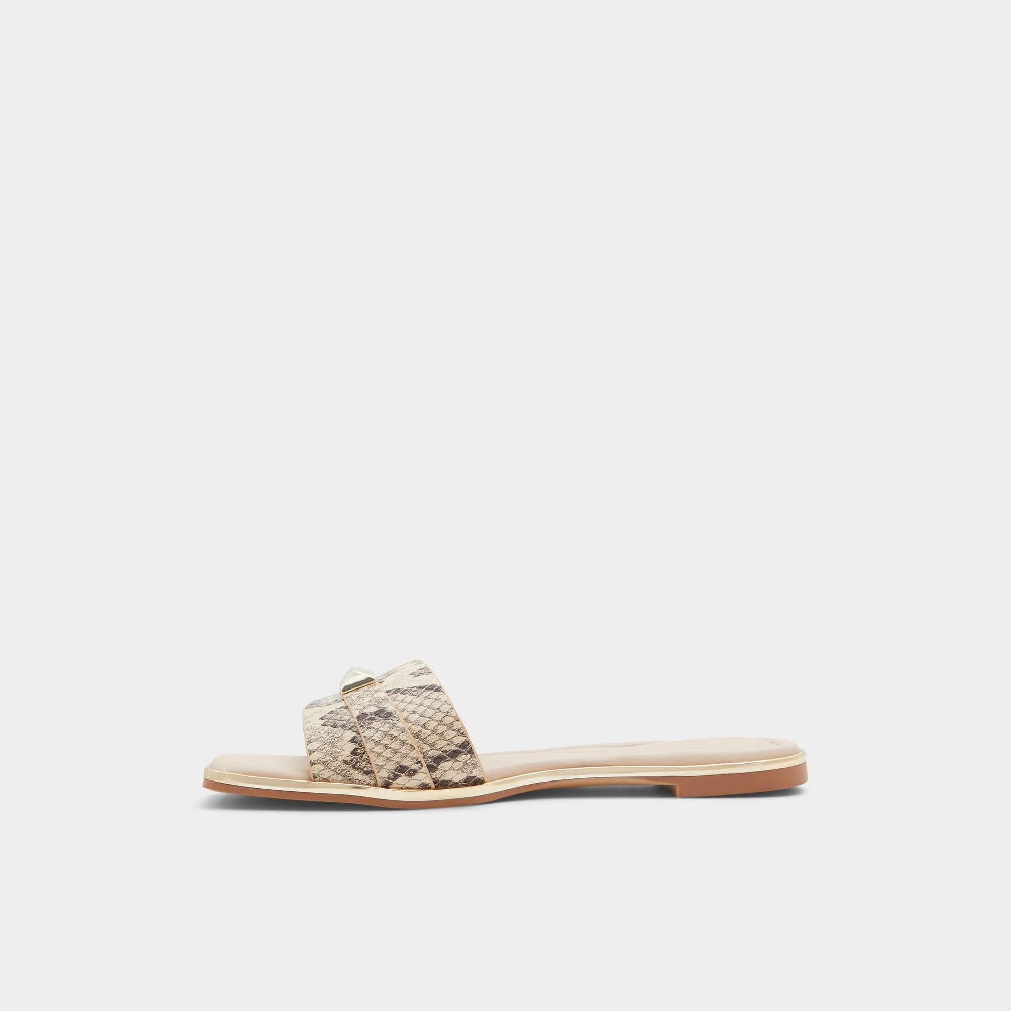 Natural Darine Natural Women's Flats - Slide sandal | Aldo