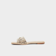 Natural Darine Natural Women's Flats - Slide sandal | Aldo