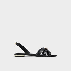 Black Marassita Black Women's Slingbacks - Flat sandal | Aldo