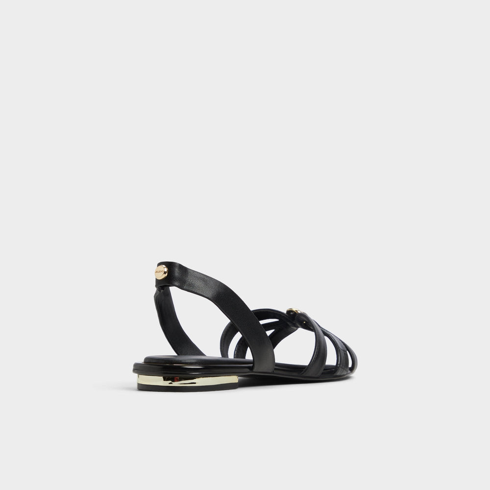 Black Marassita Black Women's Slingbacks - Flat sandal | Aldo