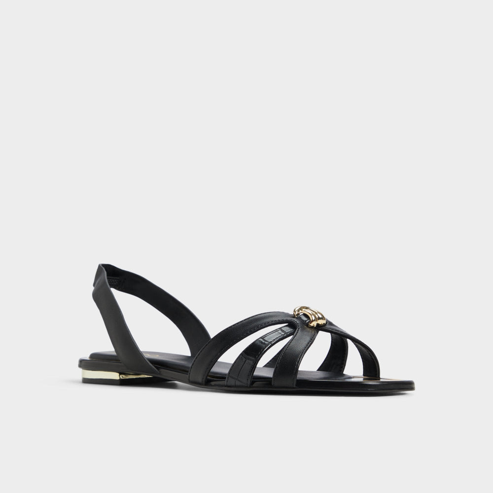 Black Marassita Black Women's Slingbacks - Flat sandal | Aldo