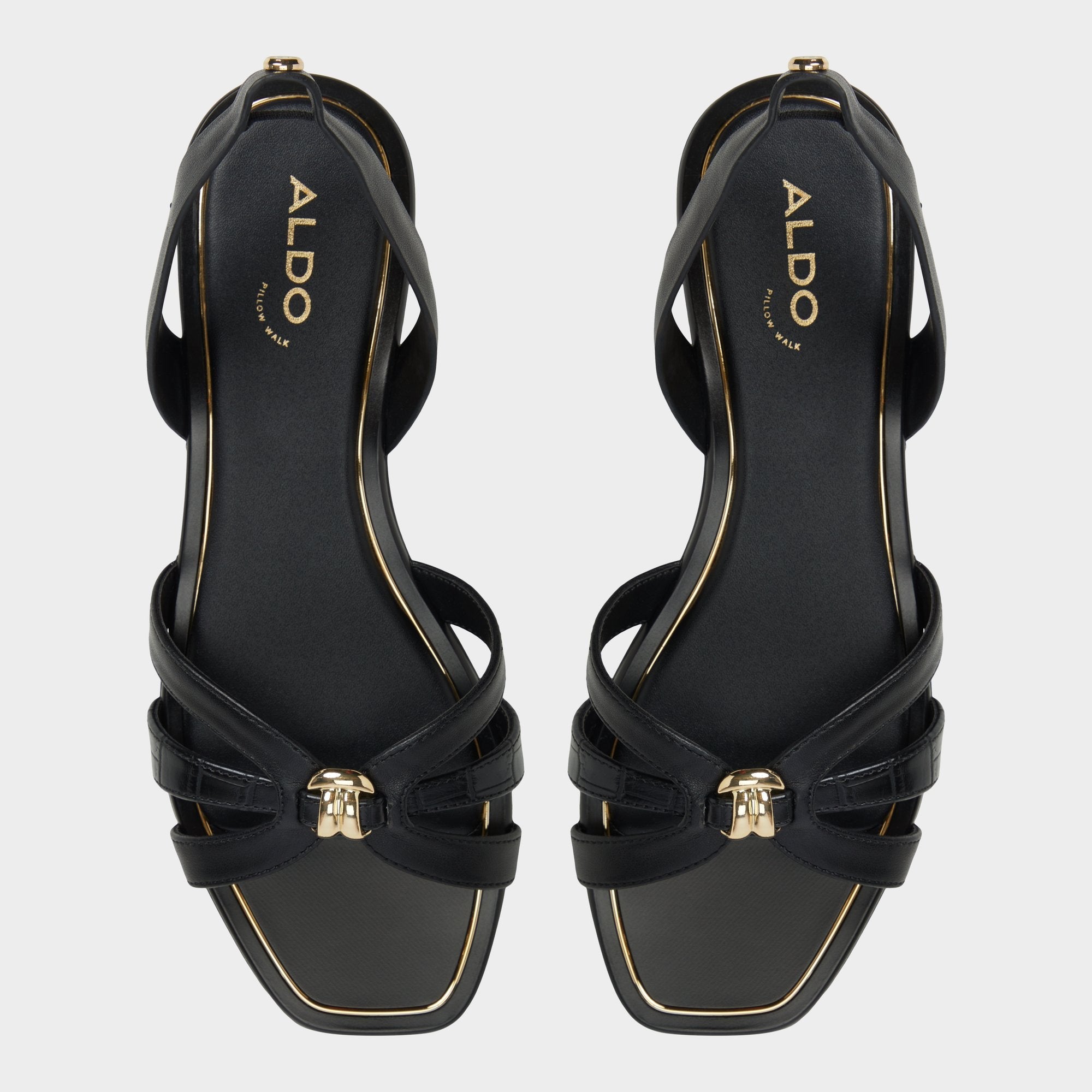 Black Marassita Black Women's Slingbacks - Flat sandal | Aldo