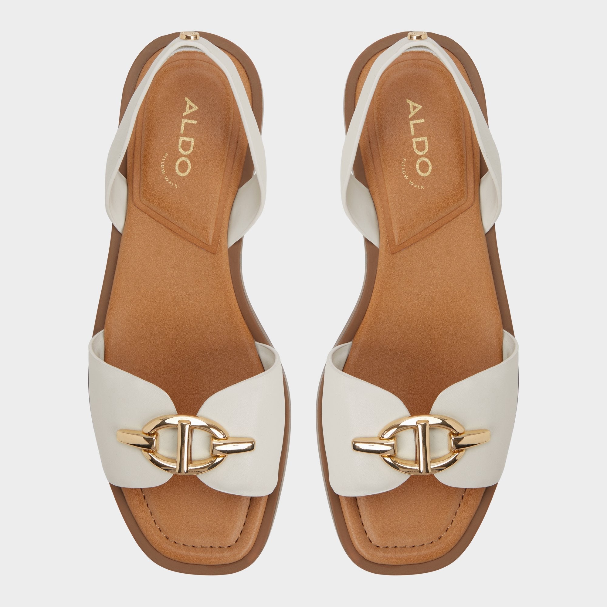White/bone Goassi White/Bone Women's Flats - Flat sandal | Aldo