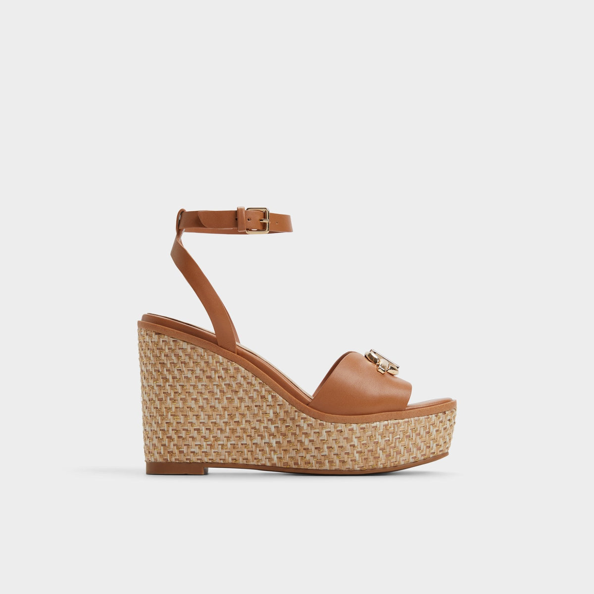 Medium Brown Ybylin Medium Brown Women's Wedges - Wedge sandal, Wedge heel | Aldo
